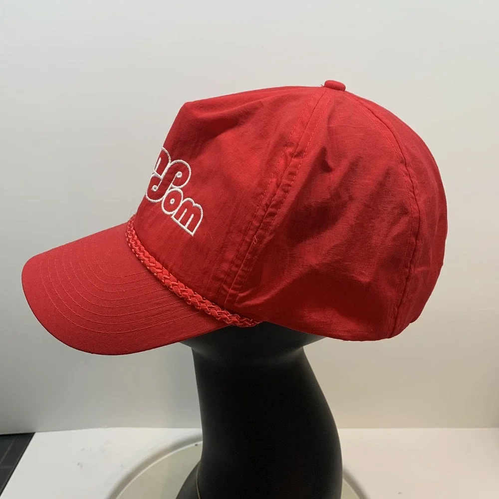 Camp Freedom Red‎ Snapback Hat Cobra Caps Tag